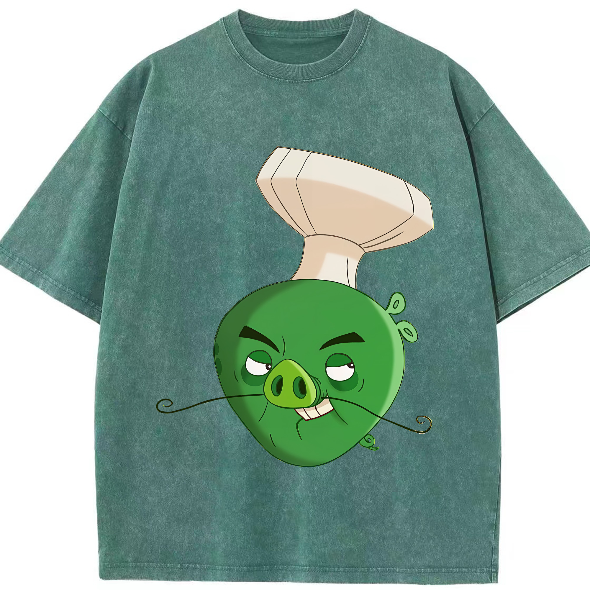 （画像用） Angry Birds アングリーバード 綿100% ヴィンテージ風 半袖Tシャツ（フロントプリント）